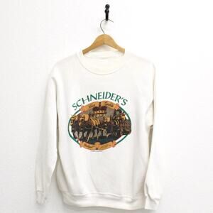 Vintage Schneider's Biergarten Stuttgart Sweatshirt Large